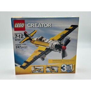 LEGO NIB NRFB 2009 CREATOR: Propeller Power 6745 Sealed Unopened Box 3-in-1